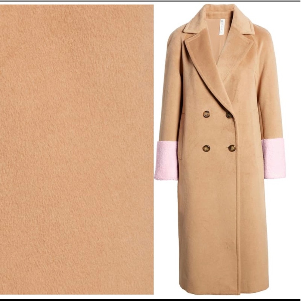 Nordstrom - Mural Colorblock Double Breasted Coat